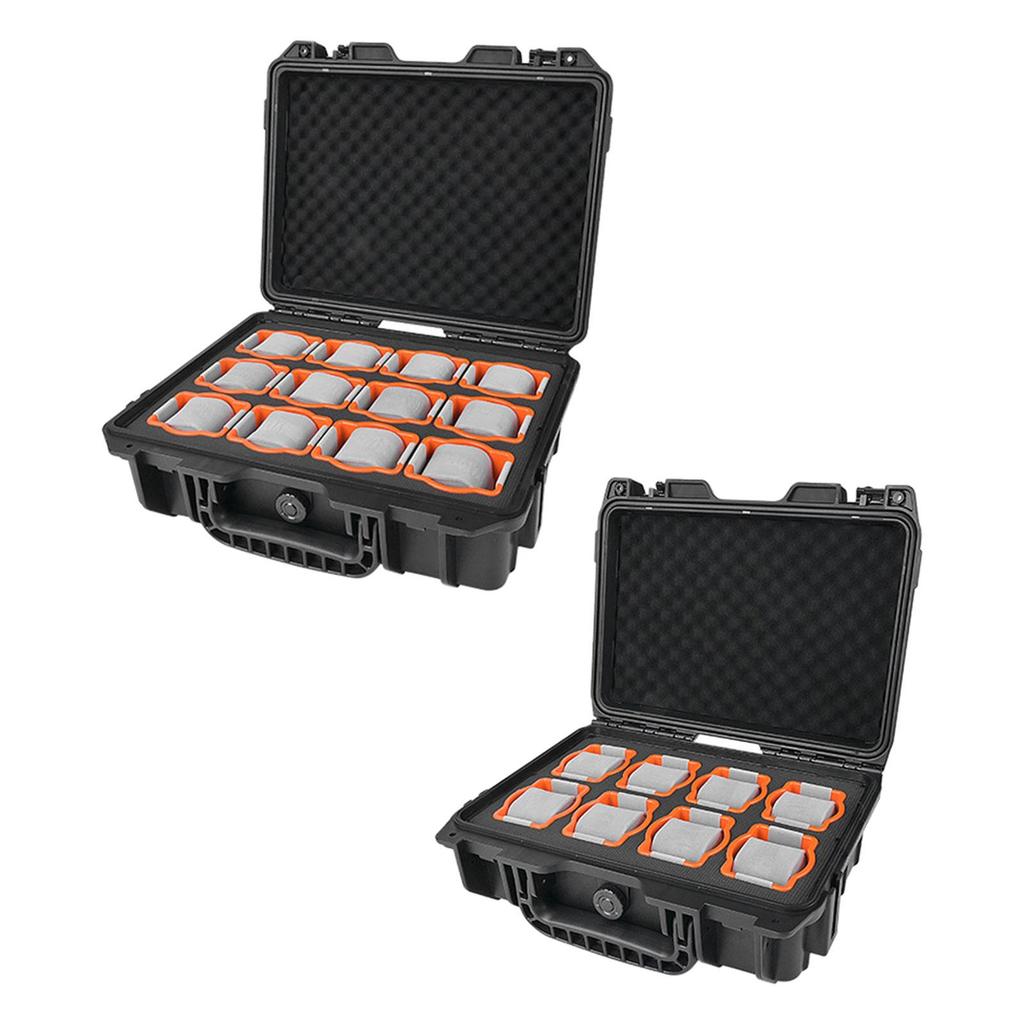 *Watch Collection Box Display Watch Suitcase Foam Interior Lockable Valentines Gift Anti shock Stand