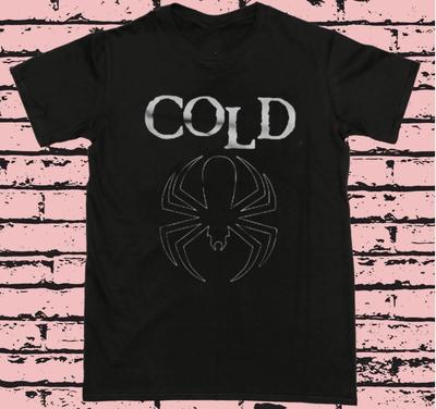 COLD American Rock Band Spider Graphic T SHIRT FULL SIZE S-5XL Unisex T-Shirt