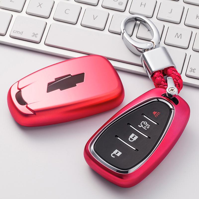 Chevrolet Key Cover for Cruze, Malibu XL, Trax, Equinox - TPU Shell & Buckle for Smart Models