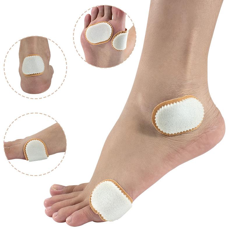6/30 Stück Ovaler Schaumstoff Hühneraugenpflaster Fußschwielen Anti-Abrieb Blasenpflaster High Heels Anti-Scheuerpflaster Fußpflege