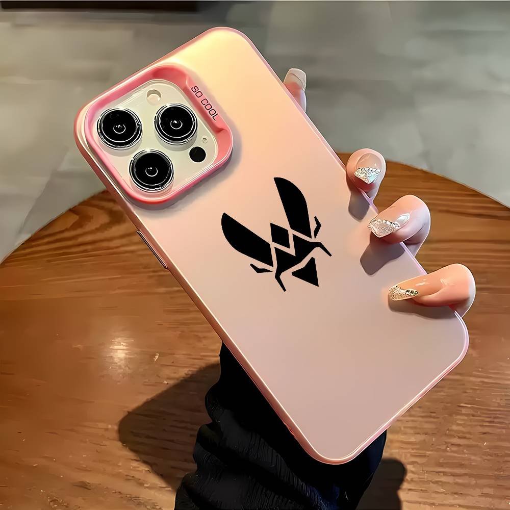 

Чехол для телефона с логотипом команды CS2 Vitality для iPhone 16 15 14 13 12 11 Plus Pro Max, разноцветный, лазерный Aurora, противоударный, Funda Cover iPhone12PROMAX