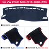 For Volkswagen VW POLO MK6 2018   Anti-Slip Mat Dashboard Cover Pad SunShade Dashmat Protect Carpet Dash Car Accessories