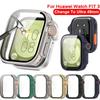 PC Case+Glass For Huawei Watch Fit 3 Smartwatch Change To Ultra Screen Protector For Huawei Fit 3 Upgrade To Ultra2 Accessories