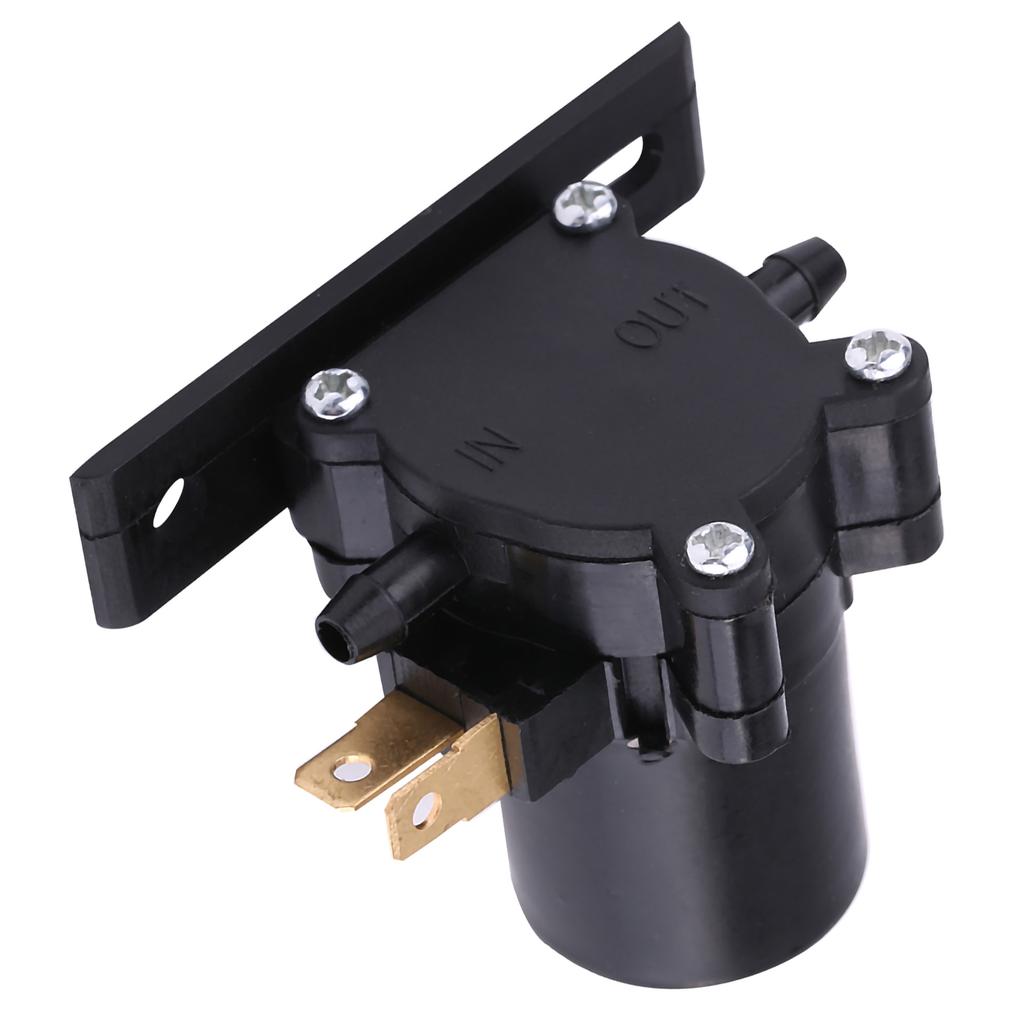 Car Windscreen Washer Pump 12V Universal Windscreen Wiper Washer Pump Motor for Car Van Bus Truck Windscreen Washer Pump
