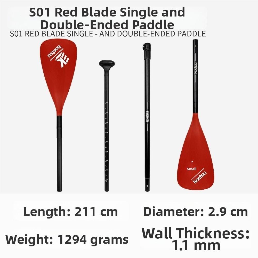 Adjustable Surfing Paddle Aluminum Alloy Water Sports Boat Paddle  for SUP Board and Kayak