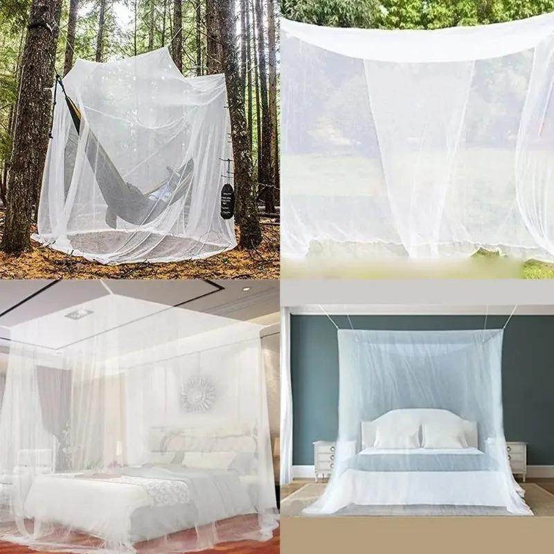 Large White Camping Mosquito Net Indoor Outdoor Storage Bag Insect Tent Mosquito Net Indoor Outdoor Storage Bag Insect Tent