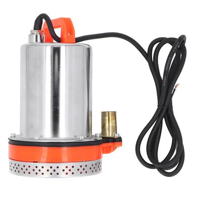 12V Solar Submersible Pump 180W 1in Outlet 8m Lift Solar Water Pump for Irrigation Garden