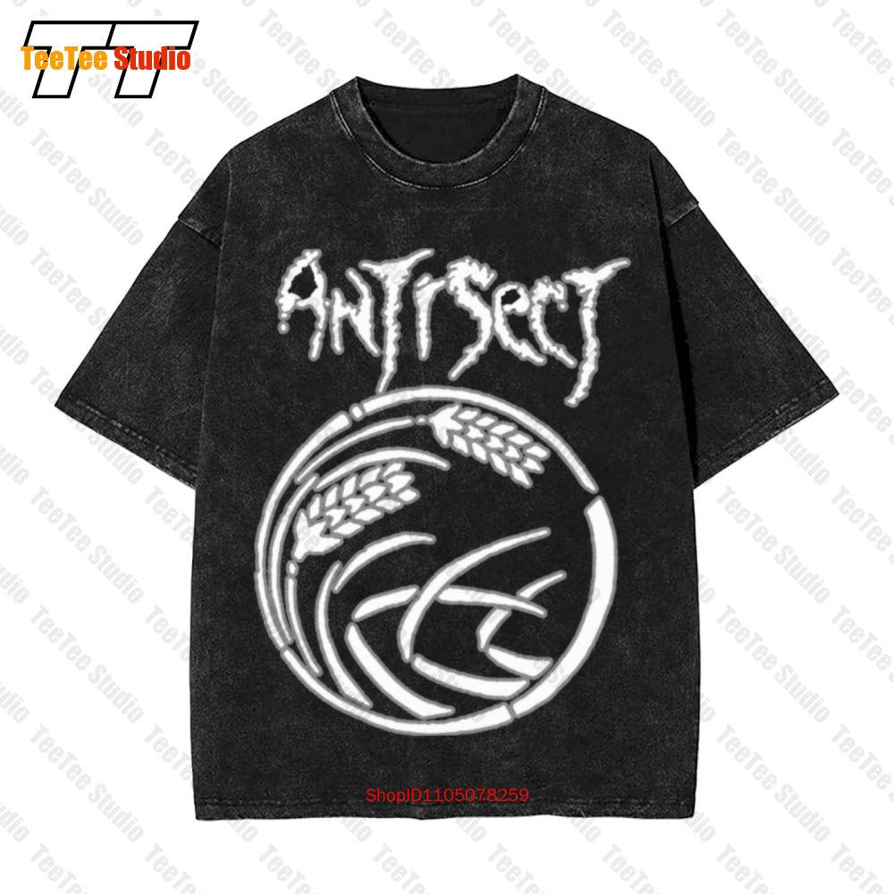 AntiSectWheat LogoRarePunkCrust Amebix Dri Crass Vintage Oversized TShirt VCAX S