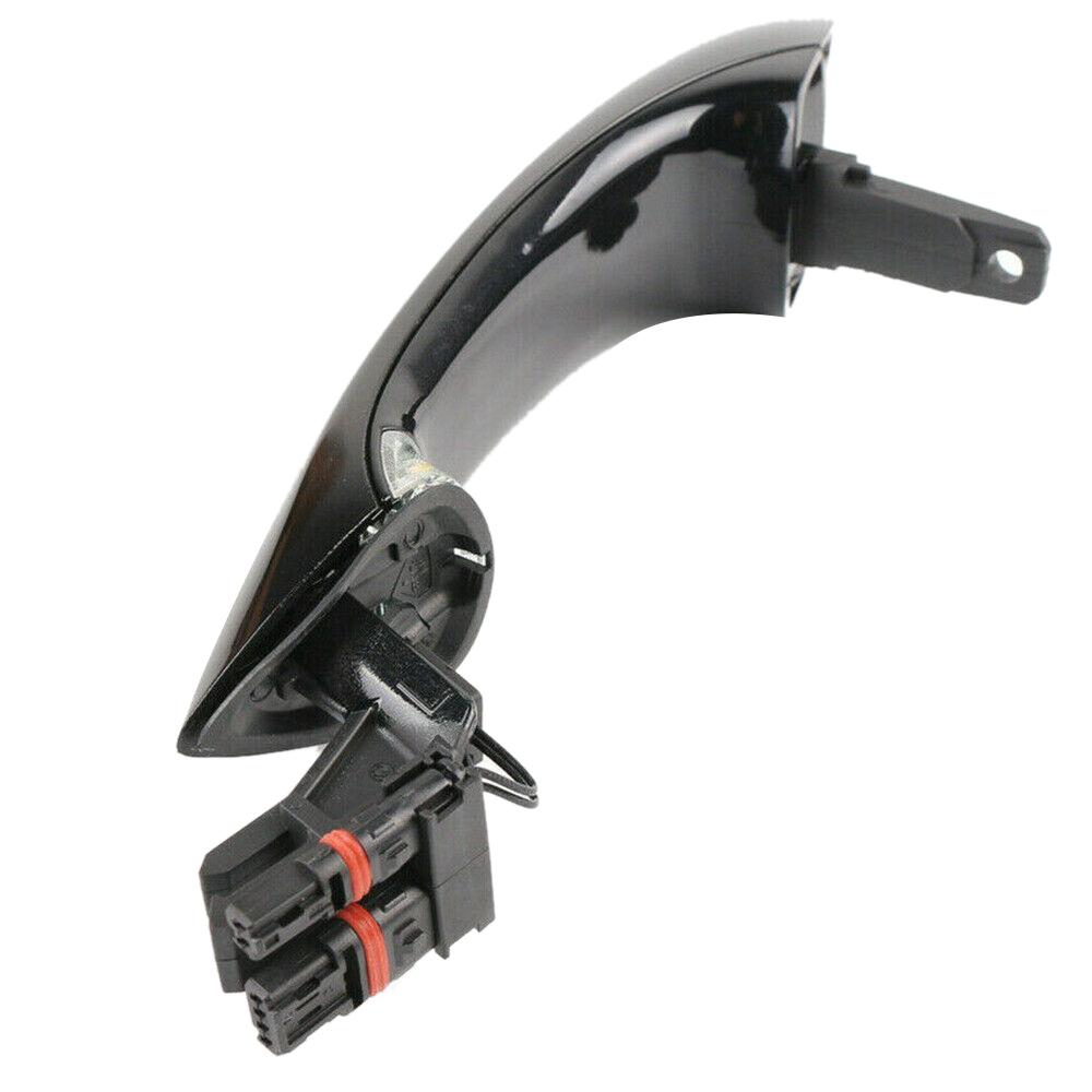 4X Black Outer Outside Exterior Comfort Access Door Handle Set For BMW 5 6 7 Series F07 F10 F11 F06 F12 F13 F01 F02 51217231931