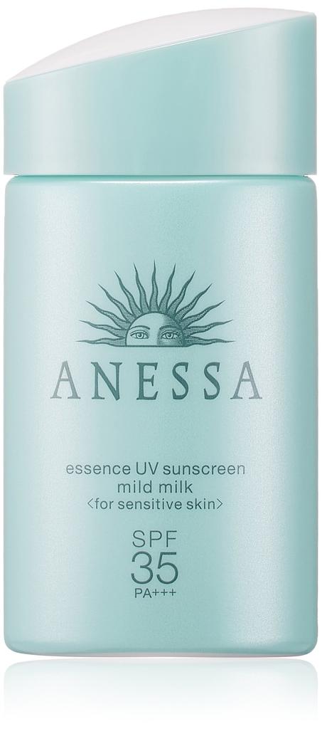 ANESSA Essence UV Mild Milk SPF35/PA+++, Fragrance-Free, 60mL