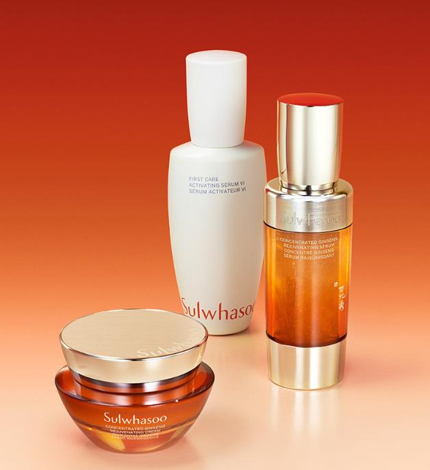 Sulwhasoo Concentrated Ginseng Rescue Ampoule 30ml – Microcapsule Anti-Aging Serum