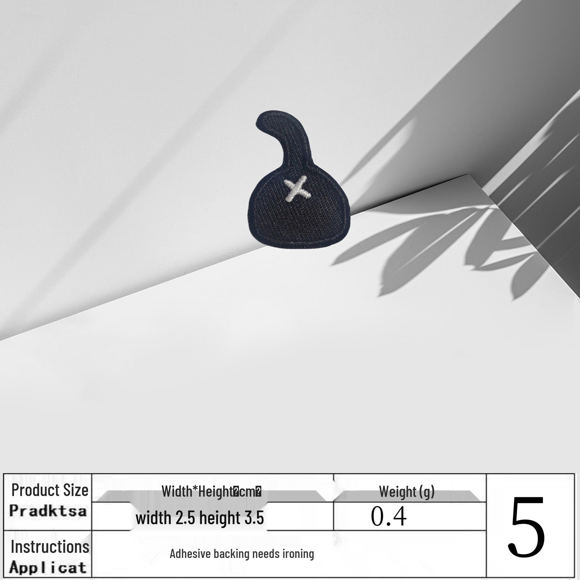 Мультяшная вышитая нашивка с черным котом: Самоклеящаяся/Приутюживаемая, Милое летнее украшение с коротким рукавом.