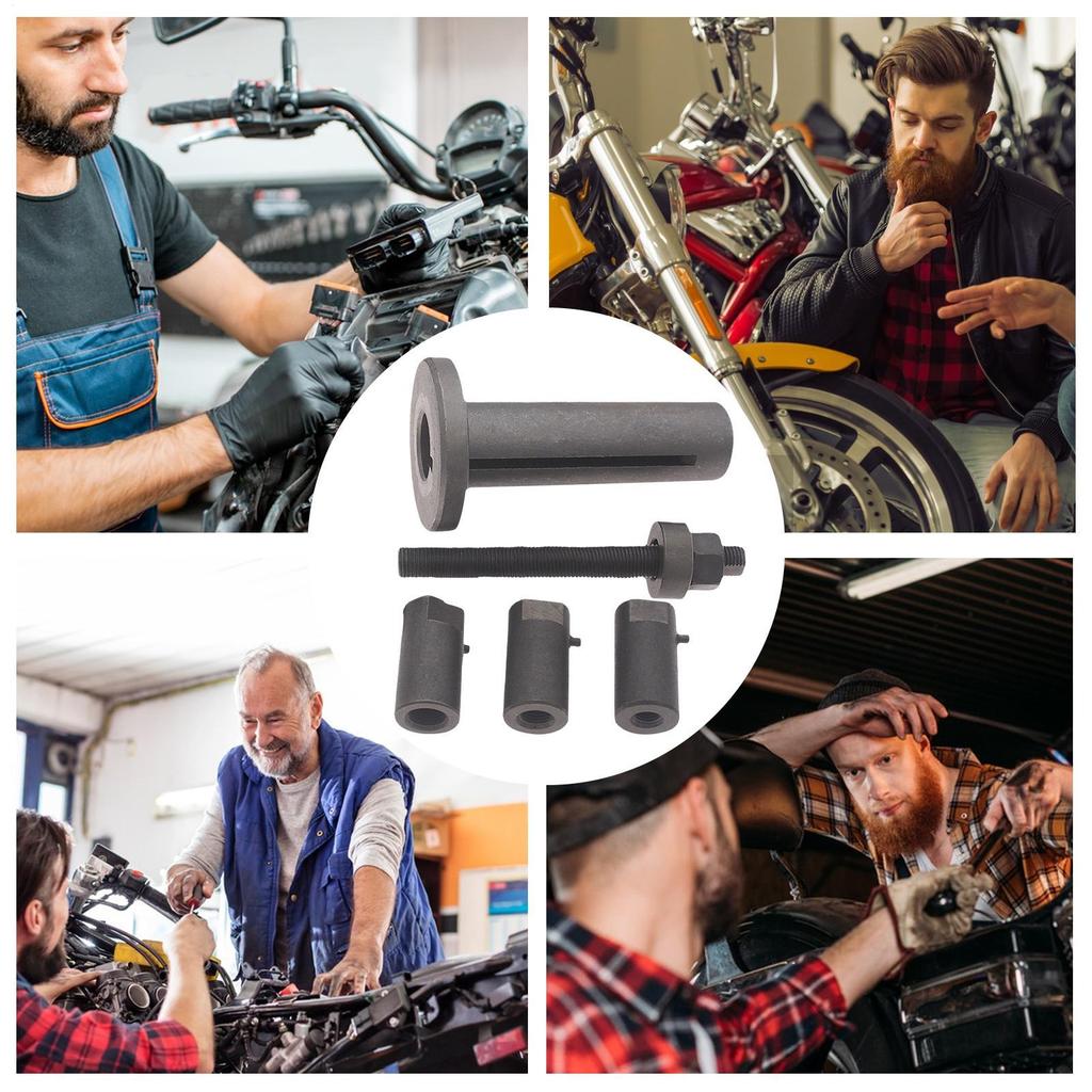 Crank Puller Bike Crank Puller Installation Tool Stainless Steel Professional Repair Kit Replacement For Maintenance Care