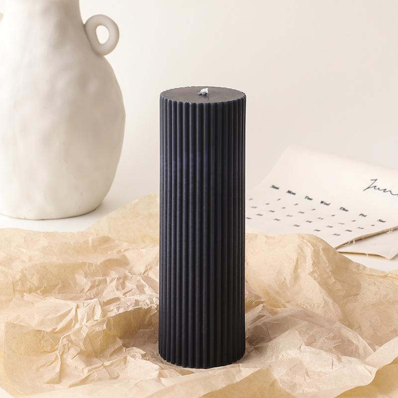 Soy Wax Pillar Candles Scentedless Emergency Lighting Candles Home Decoration