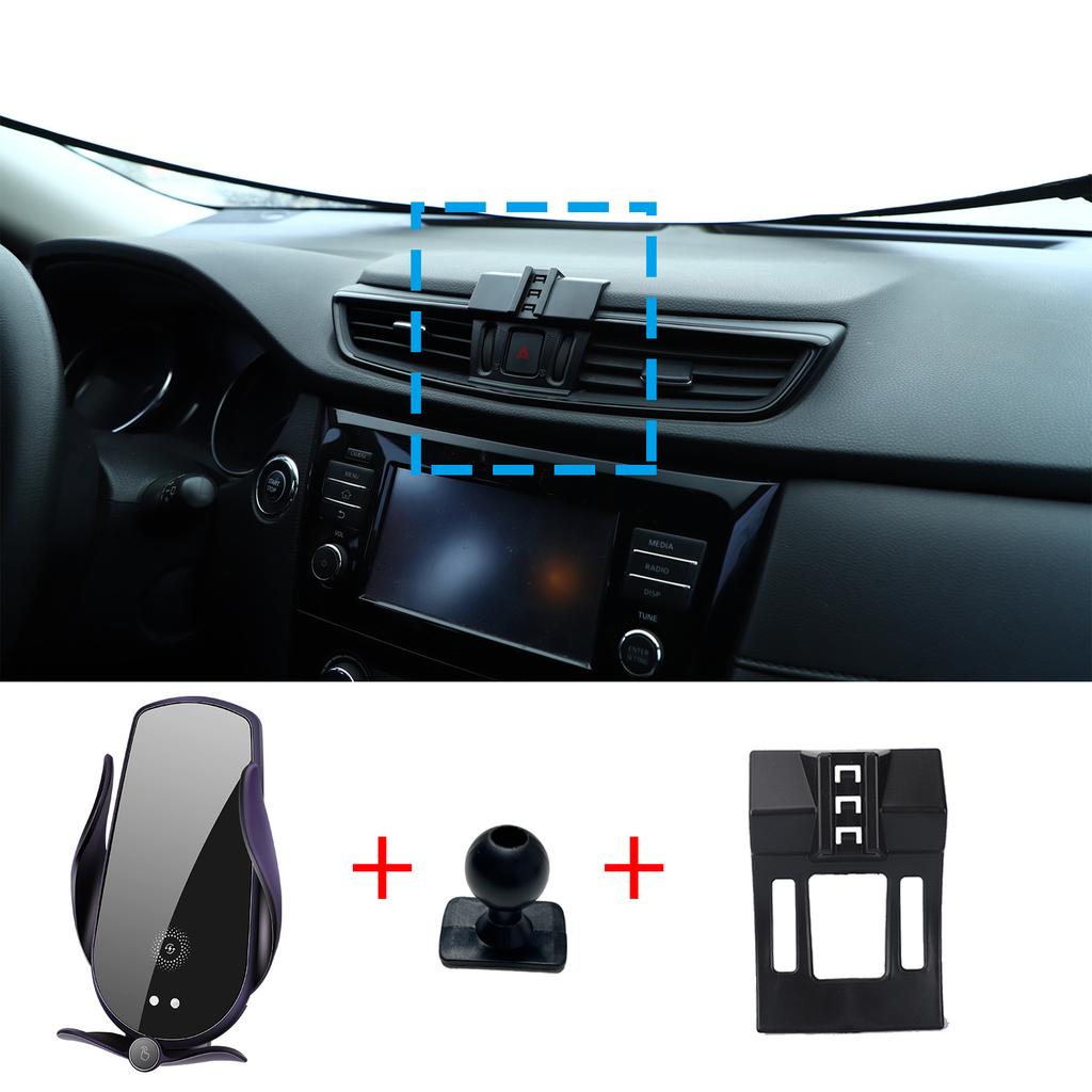 Per Nissan Qashqai J11 X-Trail Rogue T32 T33 2014-2016 2017 2018-2025 Supporto per Telefono Cellulare per Auto Staffa GPS Supporto per Navigazione Auto