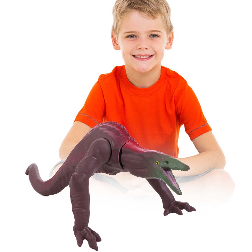 צעצוע דגם גואנה ריאליסטי מויניל, זוחל מיניאטורות פיגורינה בעבודת יד, צעצועי ילדים