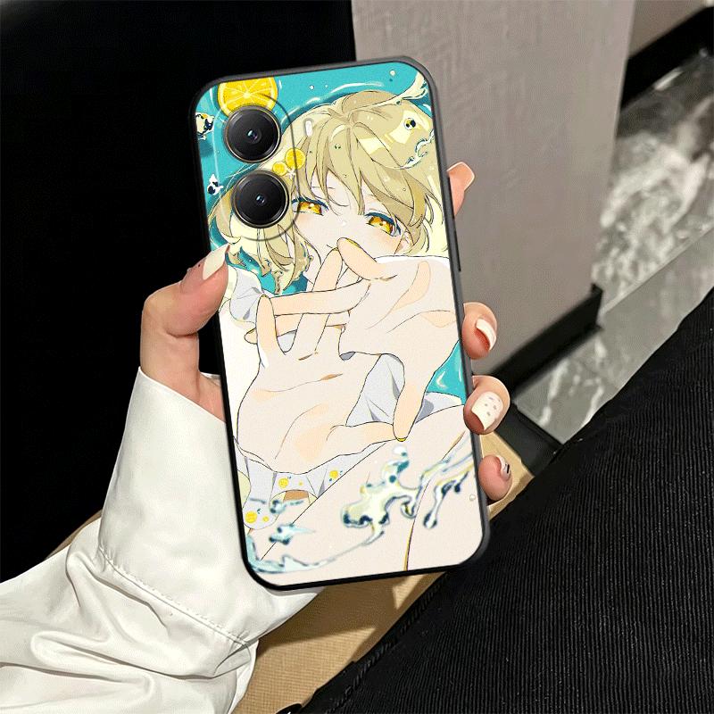 Anime Kwaii Girl Ins Style Soft Phone Case for Xiaomi Poco X5 X6 X7 X8 Pro Max X3 F7 F8 Ultra M8 M7 M6 M5 Redmi 15 15C 14C 13C 1