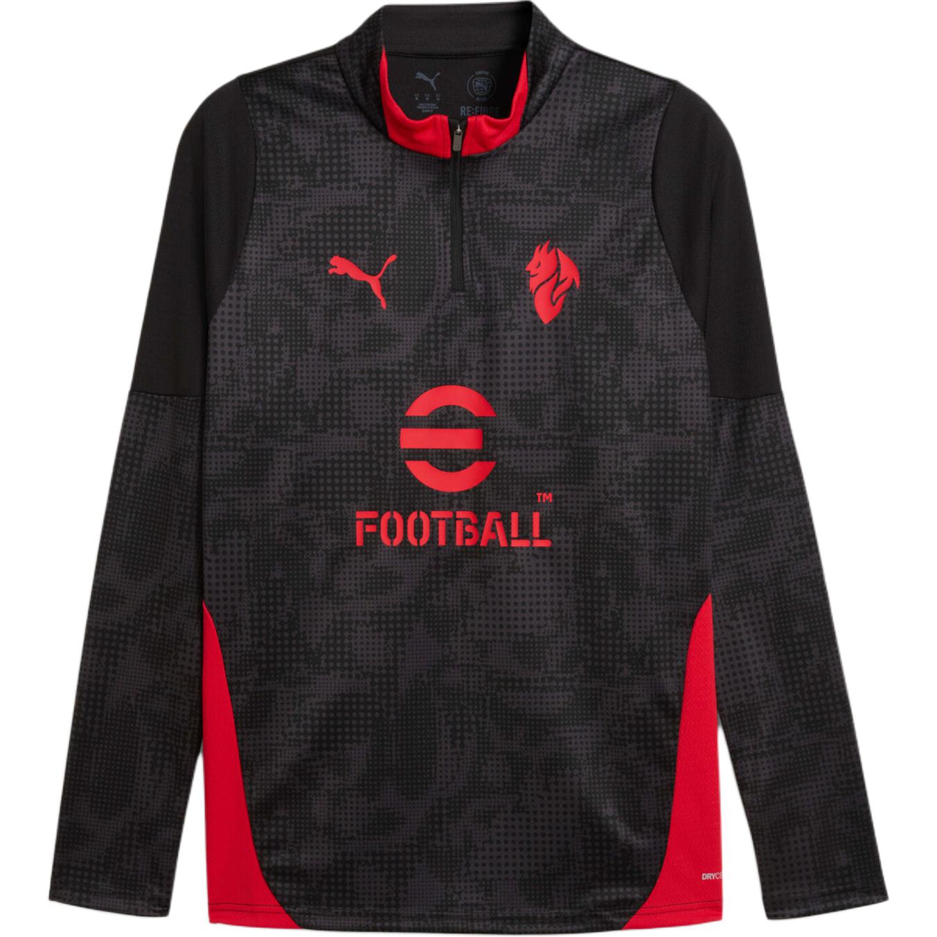 

Puma Half-Zip Stand Collar Long Sleeve T-Shirt Men tops 782363-04 L