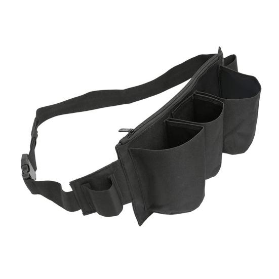 Multifunctional Waist Bag Tool Belt with Storage Compartments Zipper Closure Adjustable Design Quick Release