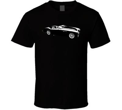 1955 Austin Healey 100 M BN2 B And W Oldtimer Liebhaber Fahrer Geschenk T-Shirt