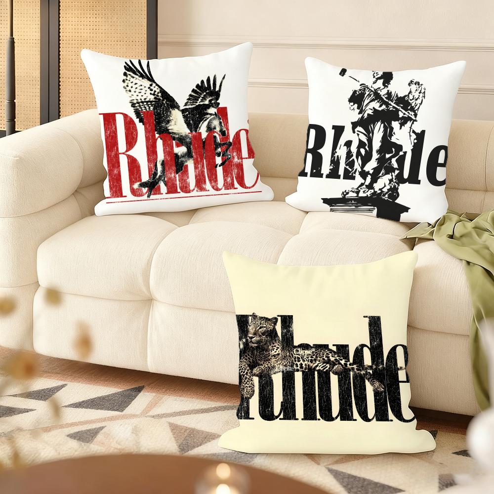 Brand R-Rhudes Cushion Cover Soft Short Plush Pillow Cover Smooth Cozy Texture Aesthetic Cushion Case Home Decor