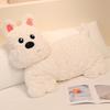 Cute Cartoon Siamese cat Plushies Toys Soft Stuffed Kawaii Schnauzer Long Throw Pillow for Children Girls Funny Gifts Room Decor