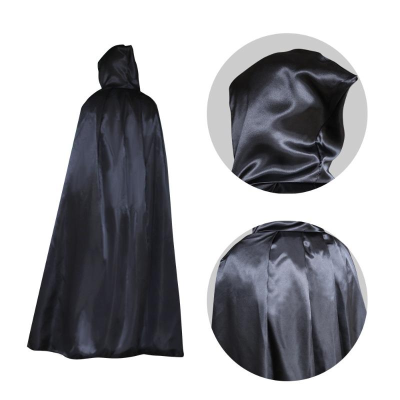Halloween cape adult mopping castle reaper cape makeup costume prop color tinsel hooded cape cape