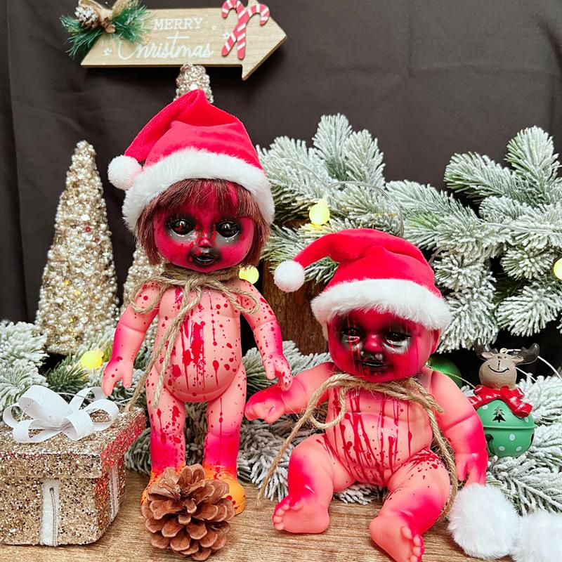 Horror Ghost Baby Hanging Doll Halloween Bar Ghost Courtyard Horror Doll Prop Ghost Festival Happy Halloween Day 2025 Decoration