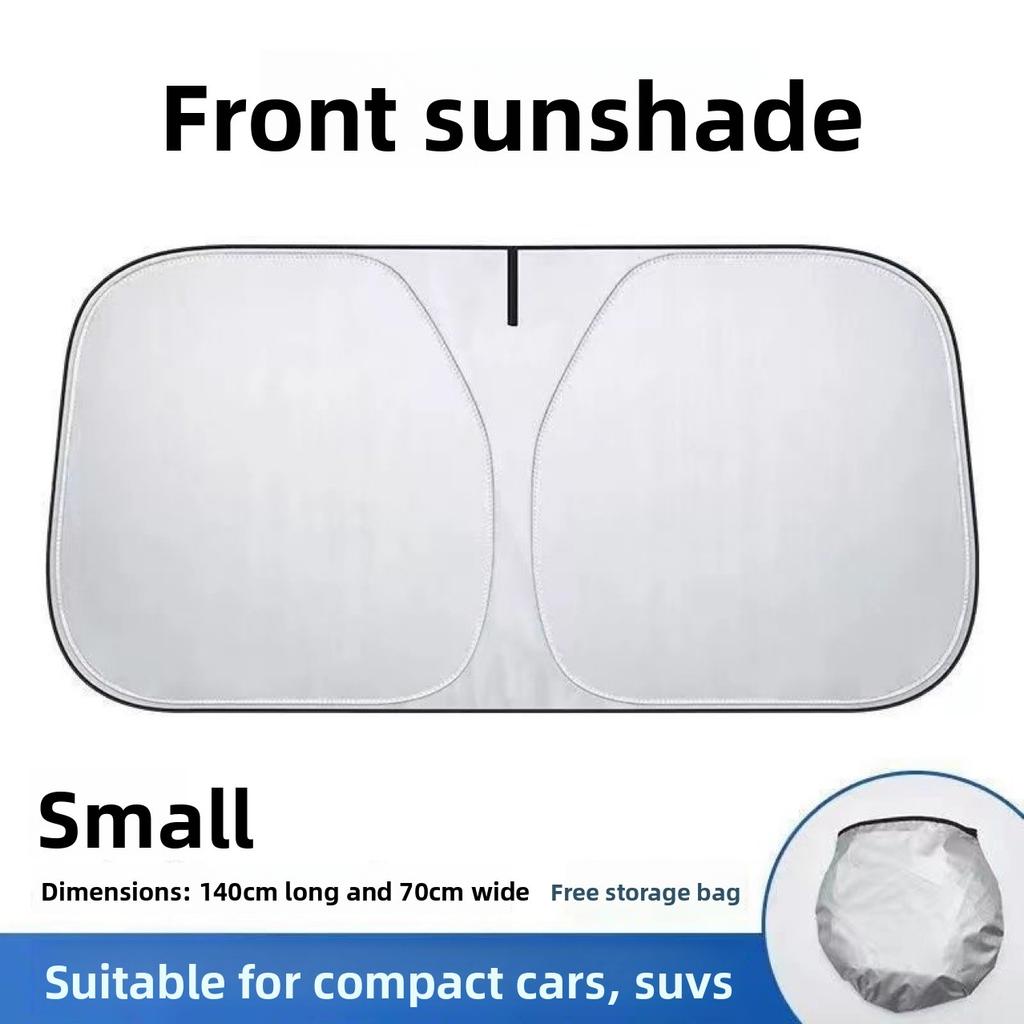 Car Sunshade UV Reflection Windshield Umbrella Front Sun Shade Parasol Foldable Summer Protection Car Seat Heat Insulation