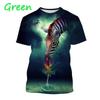 Zebra Pattern T Shirt Men's Cute Animals 3D Printed T-Shirts Summer Fashion Kids Women Casual Cool O Neck Loose Tees Tops