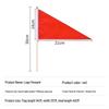 Ground Insertable Small Red Training Flags