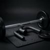 Curved Barbell Handle 52 Mm Inner Diameter Crossbar Seamless Steel