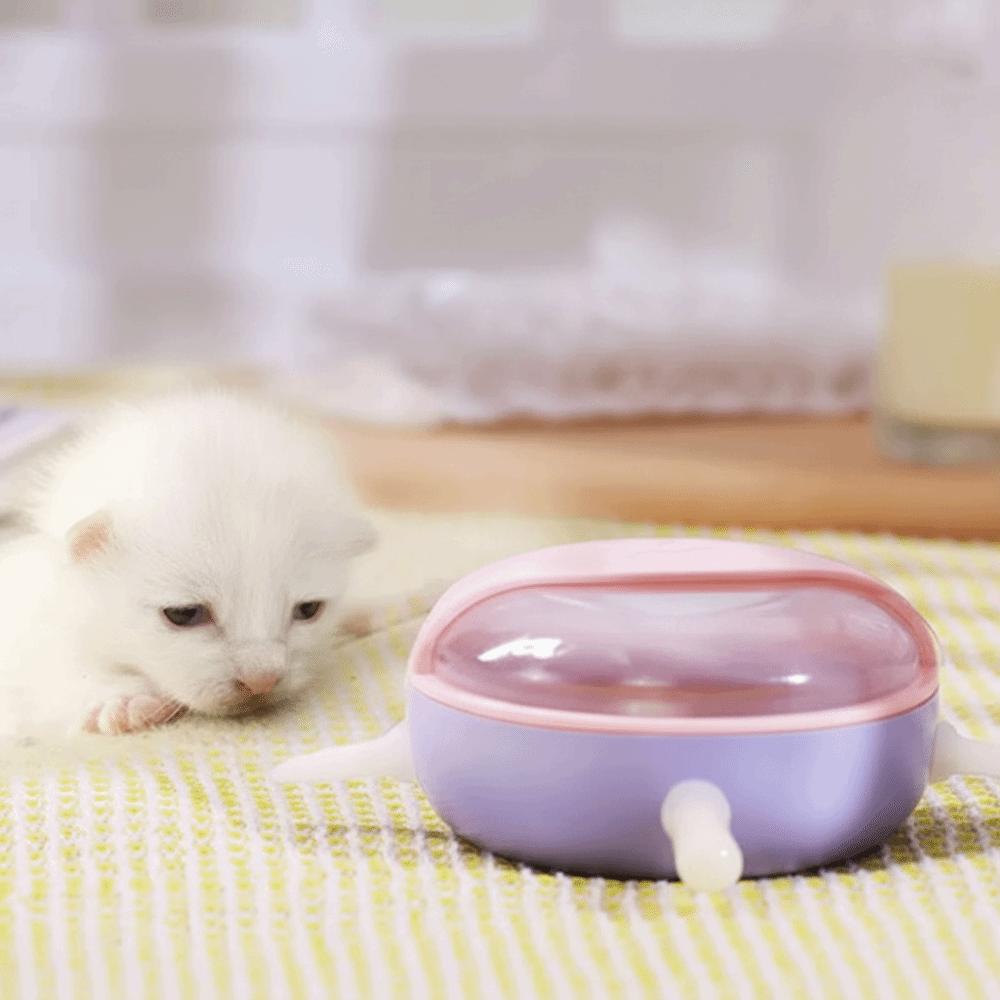 Non-spill Pet Feeding Nipple Bite Resistant Cat Self-feeding Bottle Pet Shop