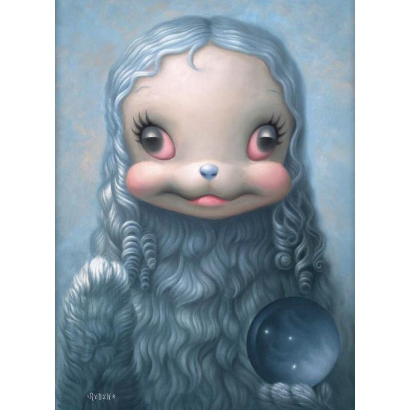 Dark World Creepy Cartoon Art By Mark Ryden Posters Canvas Painting Pop Wall Art Print Pictures for Living Room Wall Home Decor