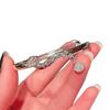 Silver 925 Ruyi Buddha Hand Lotus Flower Bracelet for Women Fashion Chinese Style Fu Character Pullable Bangles Wedding Jewelry