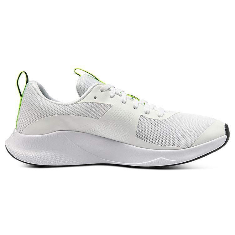 Under Armour Charged Aurora Breathable Non-Slip Durable Low-Top Training Shoes Women sneaker White Green 3022619-105