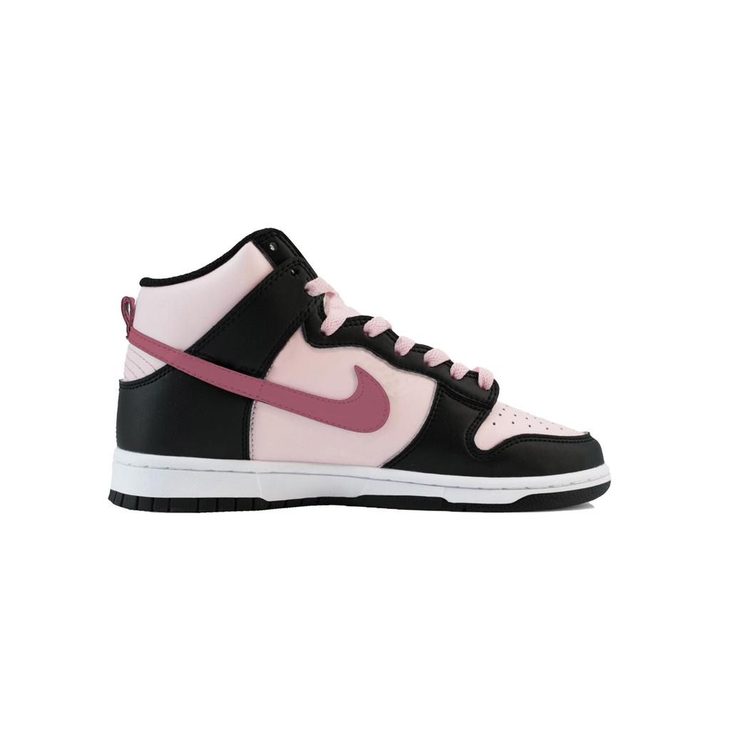 Nike Dunk Cherry Blossom Radiance Thermal Cushioning Thermal Cushioning High Top Skateboard Shoes Women's Black Pink DD1869-103(Team619-)