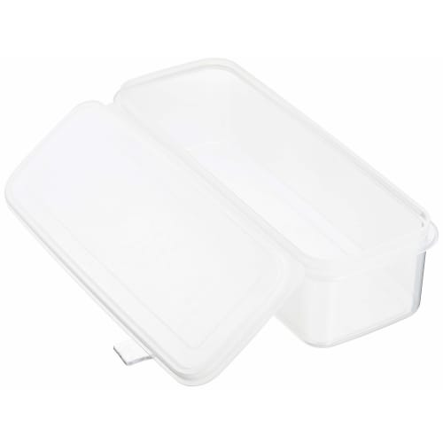 Iwasaki Industrial Lastroware Neo Keeper Pasta Storage Container, 2L, Made in Japan, Vertical or Horizontal Storage, Space-Saving, Slim Design, for Dr