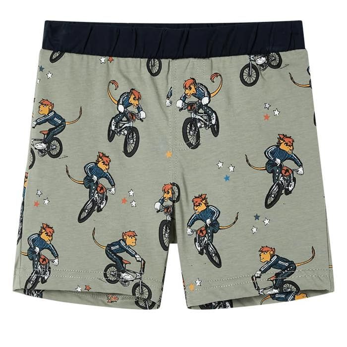 Light Khaki Short-sleeved Pyjamas for Children 92/104/116/128/140