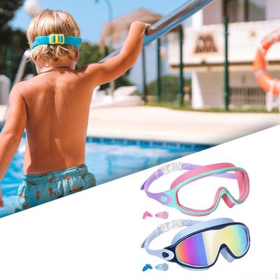 2 Pieces Kids Swim Goggles Pool Swimming Gear No Leakage Goggle Mask