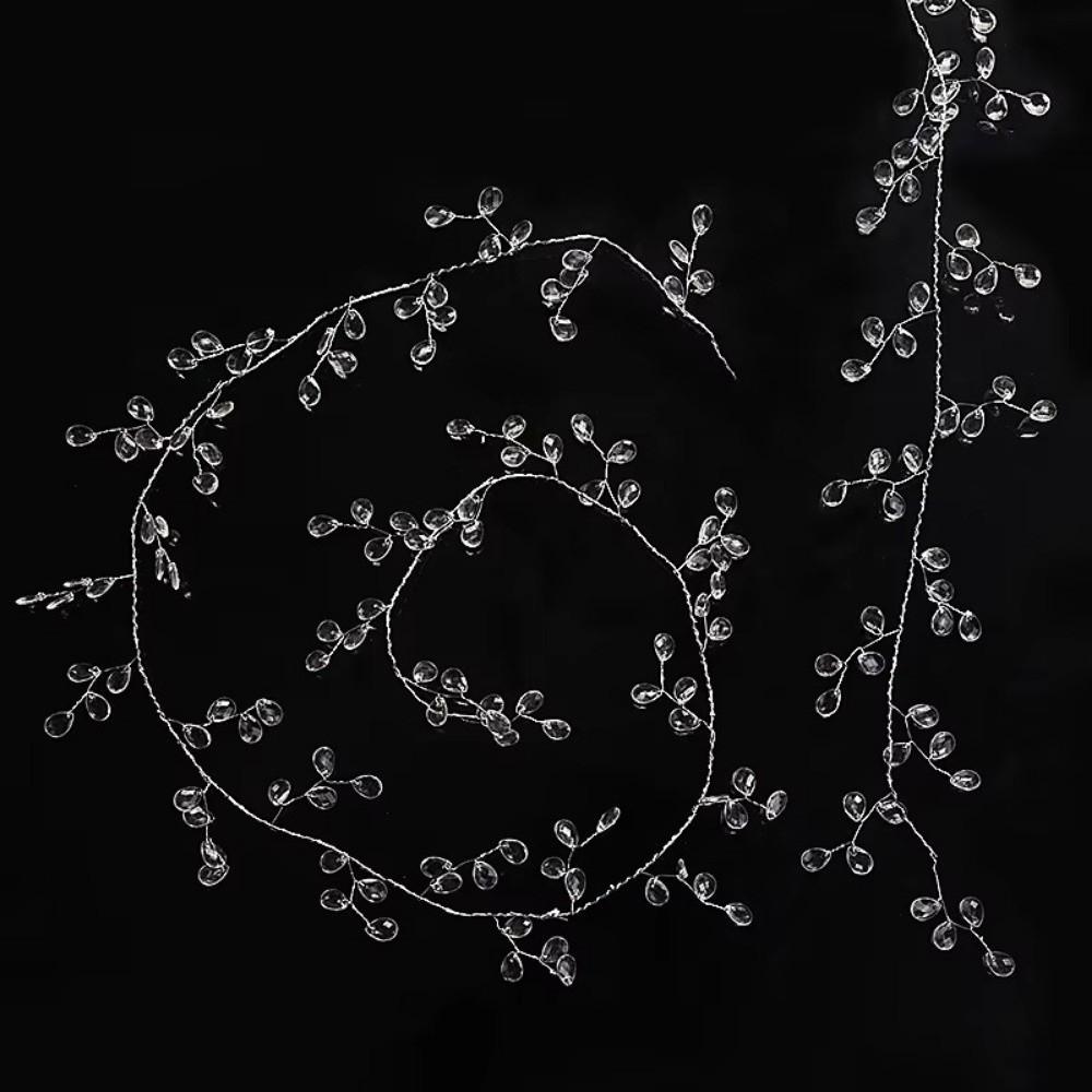 Transparent Crystal Beads Droprain Diamond Beaded DIY Curtain Garland Stage Accessories