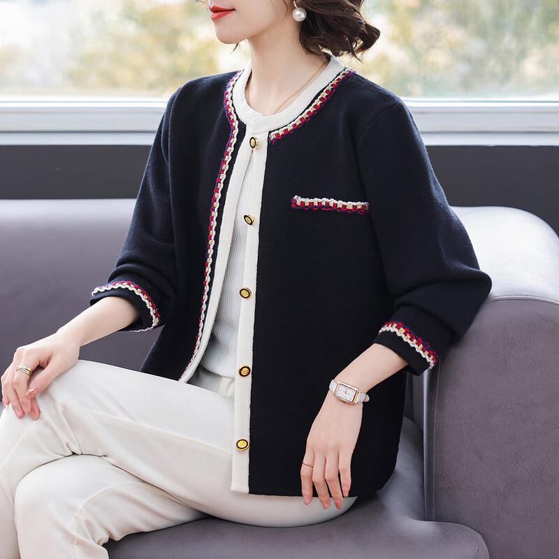 

Elegant Women s Spring Autumn Knit Cardigan Jacket L