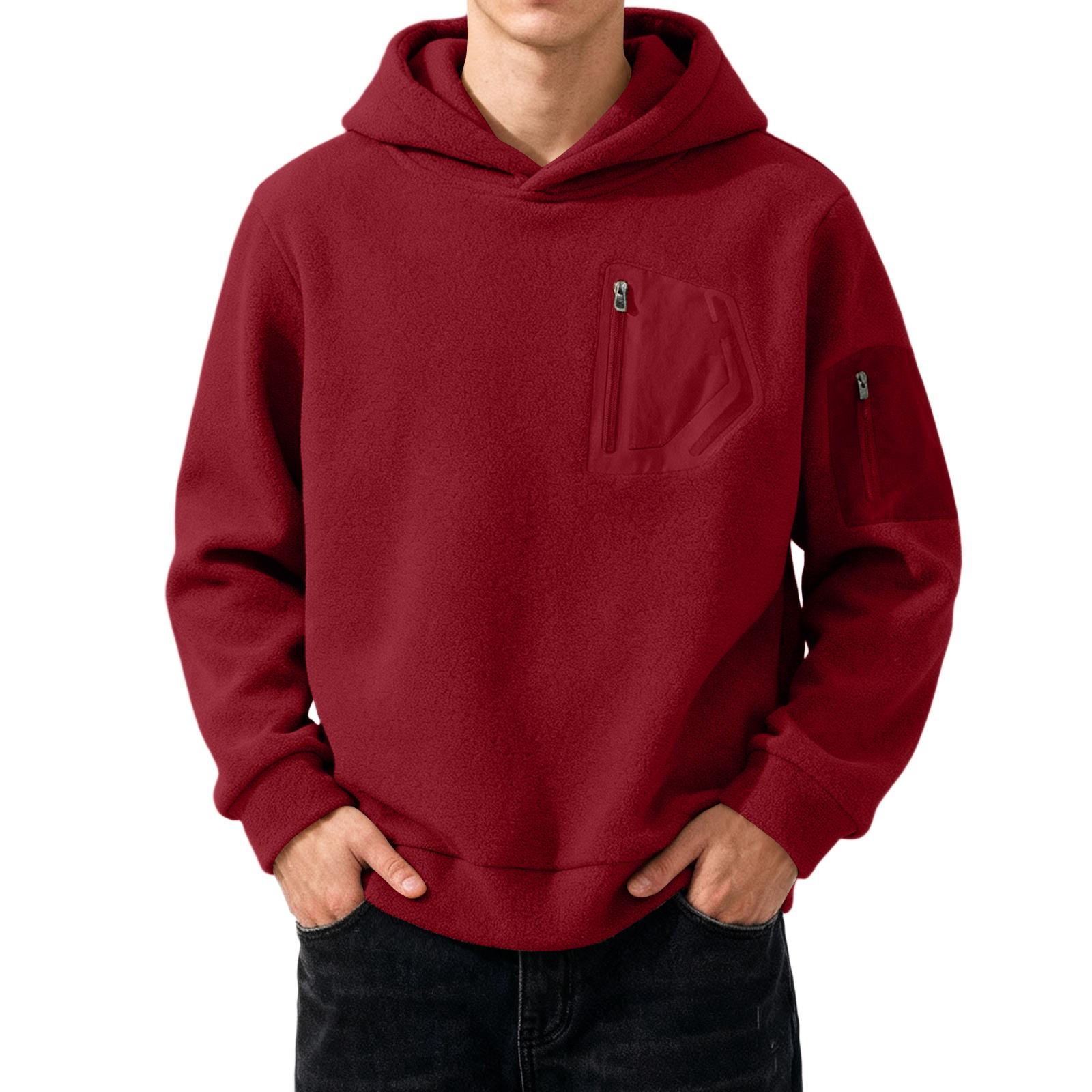 

Men s Casual Oversized Fleece Hoodie XXXL