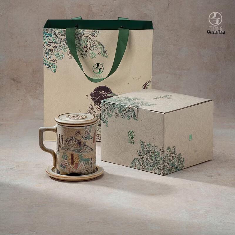 Edenus Mountains and Rivers Ceramic Cup