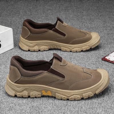 NEW Workwear Men's Shoes Autumn Waterproof and Anti Slip Sports Soft Sole Labor Protection Shoes Tenis Masculino Sneaker Men