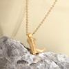 Hip Hop Style Western Cowboy Boots Copper Pendant Necklace for Men and Women Fashion Clavicle Chain Jewelry Gift