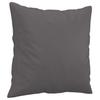 Vidaxl 2-Seater Sofa With Cushions, Gray, 120 Cm, Faux Leather