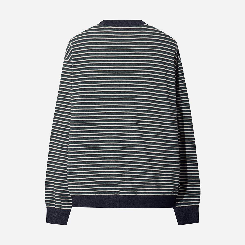 Dod Multi Stripe Cardigan (Navy)