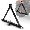 3 Point Trailer Hitch with Trailer Ball, 3 Pt Quick Hitch Attachment, Tractor Tow Drawbar Adapter, Compatible with Category 2 Tractor, Kubota,
