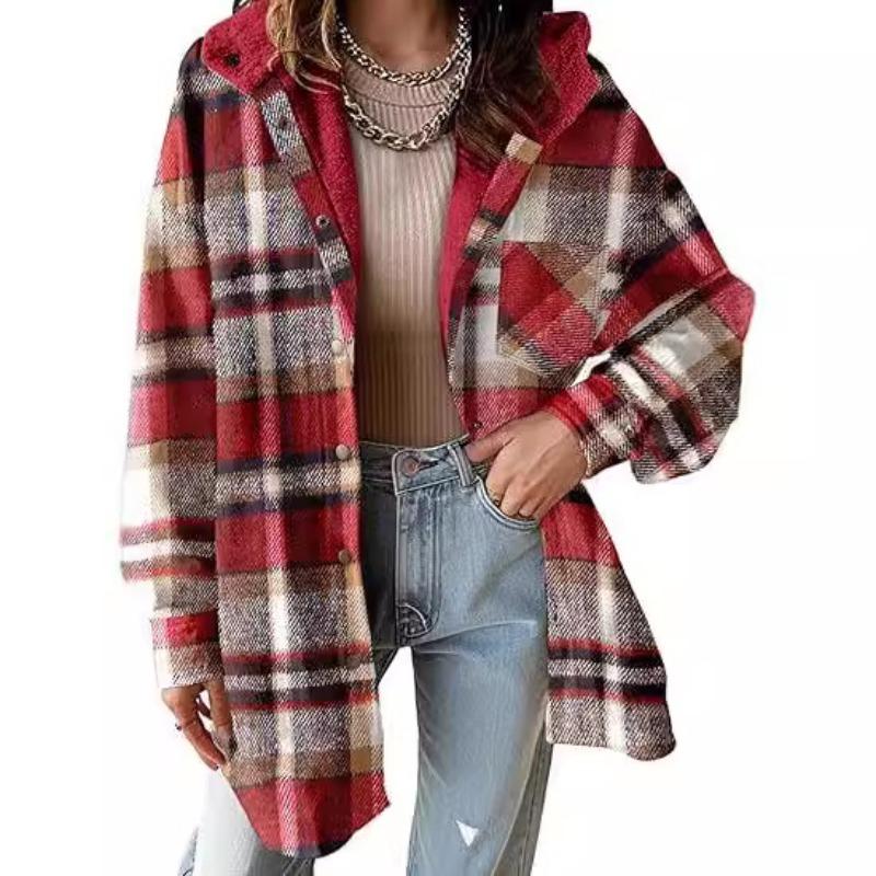 IHUASU Γυναικεία Vintage Casual Ζακέτες & Παλτό Φθινόπωρο Χειμώνας Μακρυμάνικα